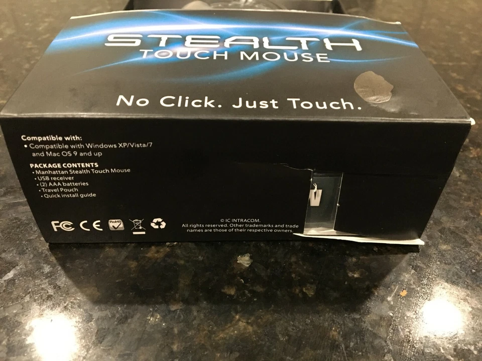 Stealth сенсорный беспроводной лазерная мышь, Манхэттен 178013 - совершенно новый - Изображение 3 из 4