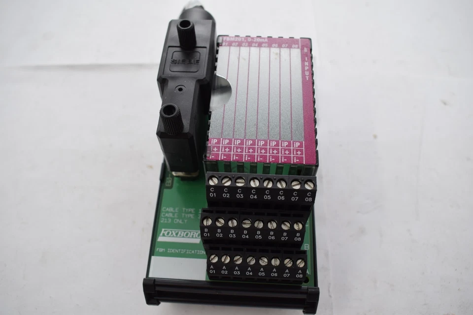 INVENSYS FOXBORO P0916AA FIELD TERMINAL ASSEMBLY FBM201 I/A PLANT - Image 2 of 4