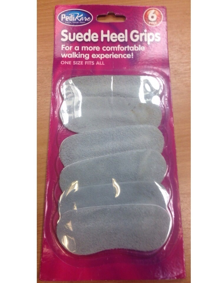 3 X Suede Heel  Grips  Shoe  Pad Boot Protector Comfort Pad 