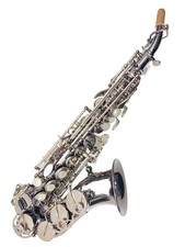 Other Brands Saxophone Tested Working Elkhart Curved Soprano Wind Used
