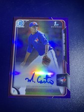 2015 Bowman Chrome - Prospects Autographs Purple Refractor #BCAP-MC Miguel...