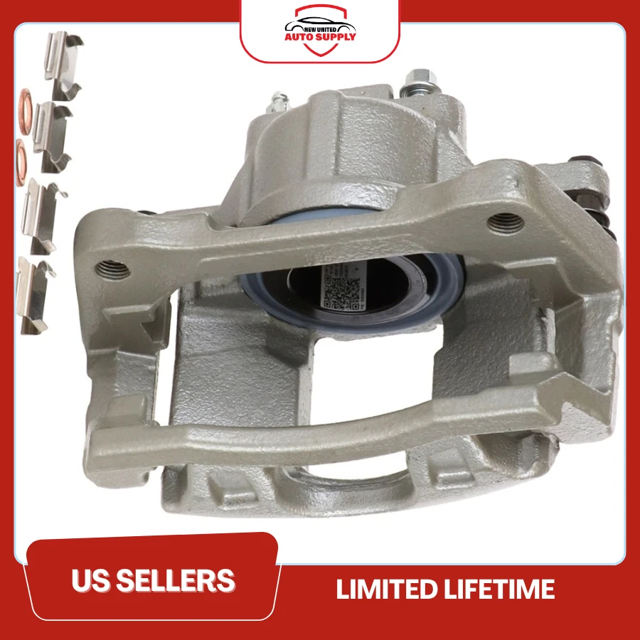 Pinza de freno delantera derecha o izquierda con soporte para Jeep Wrangler Dodge Nitro Foto 2 de 2