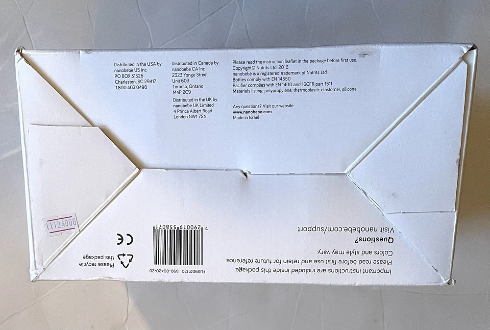 Nanobebe Breastmilk Starter Set Pink Newborn BPA Free - Image 4 of 4