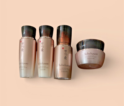 Sulwhasoo Timetreasure Kit 4 items Water+Emulsion+Serum+Eye Cream NO_BOX Sale!!