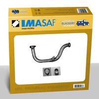 Imasaf Auspuff Hosenrohr/Flex+Anbauteile für Peugeot 205 I+205 Ii+Cabrio 1.0+1.1