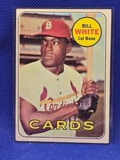 1969 Topps - High # Bill White #588