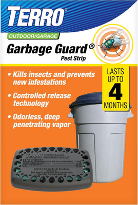 Terro T800 Garbage Guard Trash Can Insect Killer - Kills Flies, Roach, Maggots, 