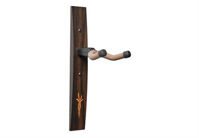 Taylor Guitar Hanger, Ebony, Bouquet, Myrtlewood/Boxwood Inlay