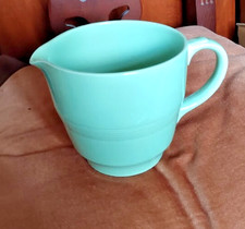 Vintage Wood's Ware Beryl Green Large Pitcher/jug  12cm High 1.5 Pint vgc