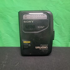 Vintage Sony Walkman WM-FX103 portable cassette player and radio