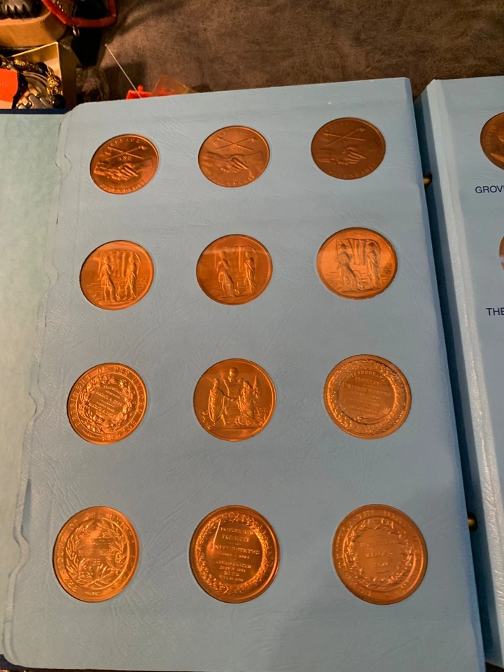 Medallas de los Presidentes como nuevas de Estados Unidos a través de Reagan más extras Foto 4 de 4