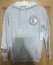 New 2025 Peanuts Snoopy Embroidered Hoodie NWT Size: Women s XXS 00