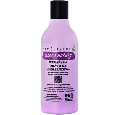 Bioelixire Vegane Emollient-Balsamspülung für alle Haartypen 400ml