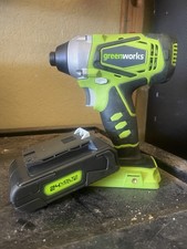 NEW GreenWorks 24V Lithium-Ion Impact Driver Cordless with Battery