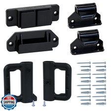 KISKIZ Retractable Baby Gate Replacement Parts Kit - Black Retractable Gates