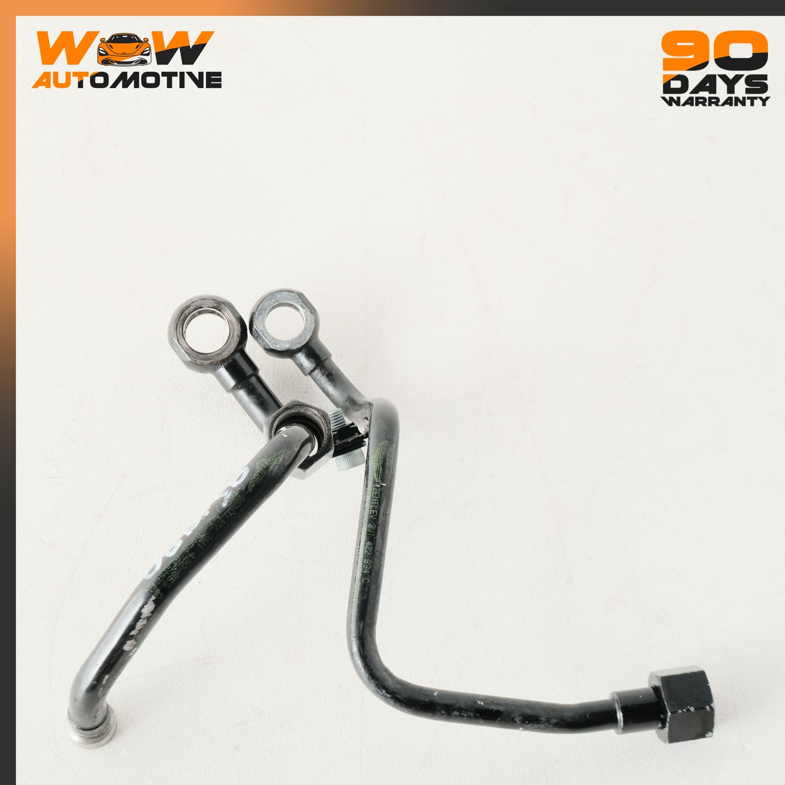 04-19 BENTLEY CONTINENTAL FLYING SPUR HIGH PRESSURE POWER STEERING HOSE LINE OEM