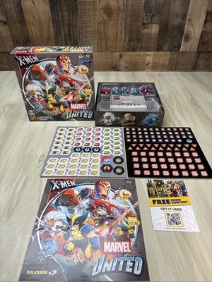 Marvel United X-Men Kickstarter Core/Base Game CMON