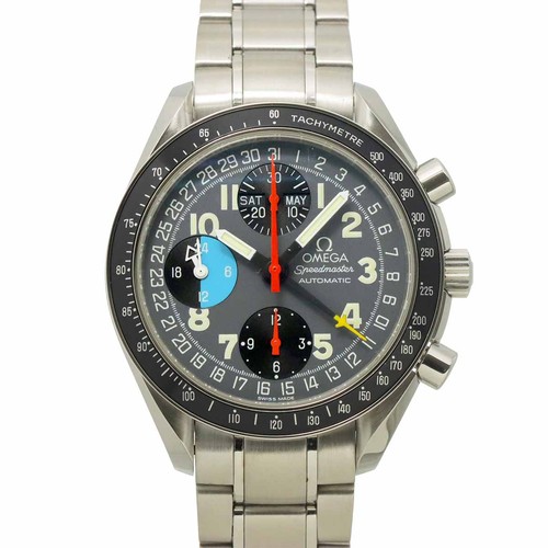 OMEGA Speedmaster Mark40 3520 53 Automatic Gray Dial Mens Watc...