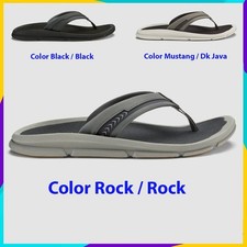 Olukai Akeu Mens Beach Sandals Water-resistant All-day Comfort
