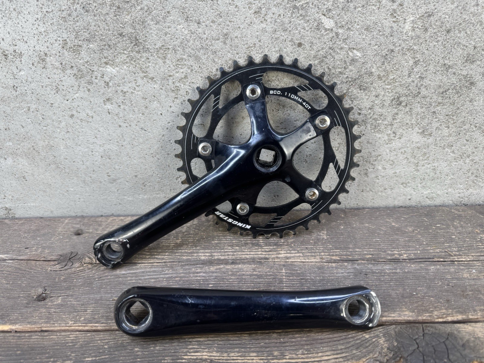 Bmx Crank Arms And Chainring 155 Mm