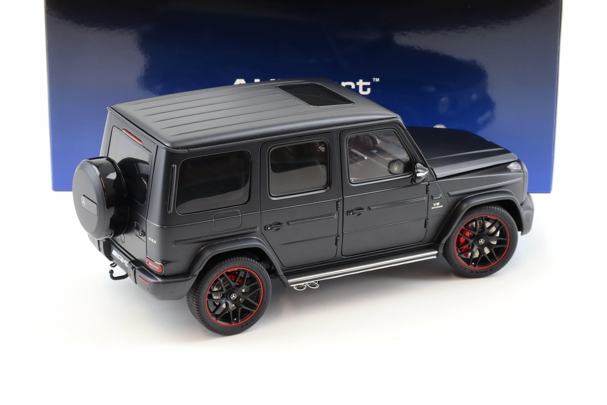 1/18 Mercedes-Benz AMG G63 Matt Black 2019 Model Car By AUTOart