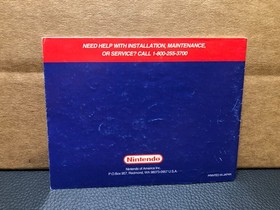 MEGA MAN 6 NES GAME WITH MANUAL VERY GOOD CONDITION