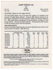 GARY FENCIK McDonalds Blue Coupon PSA/DNA Certified Auto Divisional Playoff — photo 2
