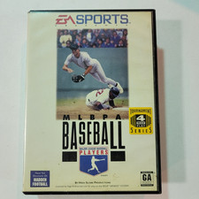 MLBPA Baseball (Sega Genesis) w/Case