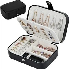 Jewelry Box, Travel Jewelry Organizer Cases with Double Layer