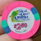 Isle of Capri Casino Tunica Mississippi $2.50 RHC Chip — photo 3