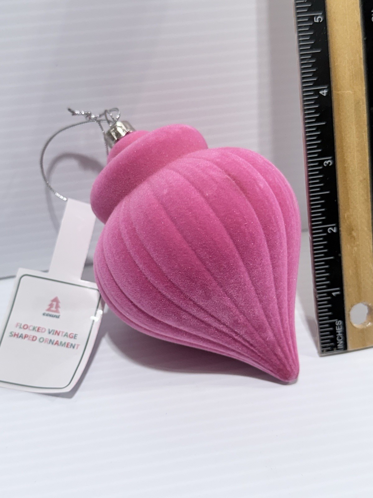 Lot Of 50 Flocked Vintage Shaped Mixed Color Christmas Tree Ornaments Target