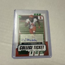 2021 Panini Contenders Draft Picks Josh Imatorbhebhe #256 green /49 