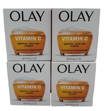 Olay Vitamin C Lightweight Moisturizer BUNDLE OF 4 FREE SHIPPING