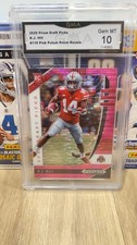Panini 2020 Prizm Draft Picks K.J. Hill #118 Pink Pulsar Prizm Rookie GMA 10