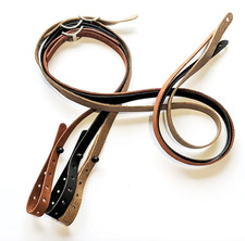 Franklin Glove Leather Mandolin Strap, Black