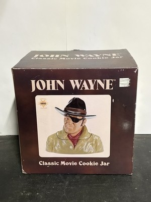 John Wayne True Grit Rooster Cogburn Statue Bust Cookie Jar Vandor Limited Ed