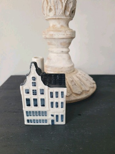 KLM by Bols #88 Blue Delft's Amsterdam 1575 Historic Canal House 2015 Empty