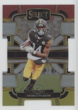 2023 Panini Select Concourse Red & Yellow Prizm Die-Cut George Pickens #83 1l3j