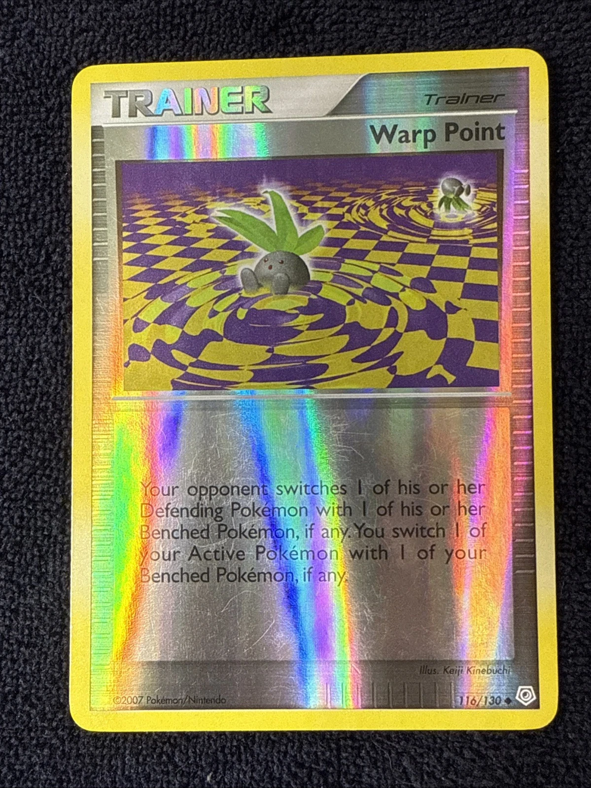 Warp Point 116/130 Diamond and Pearl Reverse Holo