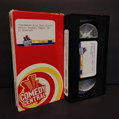 RARE 2001 Insomniac Comedy Central GRAIL VHS Tape Dave Attell Stand Up - Image 1 of 4