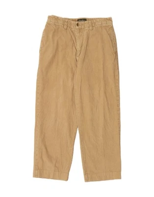 EDDIE BAUER Mens Classic Fit Corduroy Trousers W33 L27 Beige Cotton AM06 - Image 1 of 3