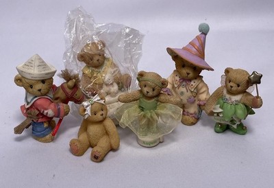 Cherished Teddies Figurines Lot of 6 1998 to 2004 Enesco No Boxes