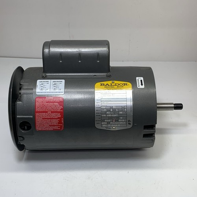 #ad BALDOR 35E522W183 MOTOR 2HP 3450RPM JL1317A 115 230V 56J Frame 26 13A $300.00
