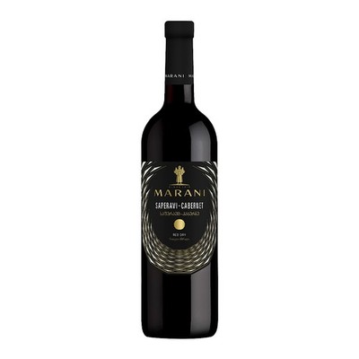 Marani Saperavi Cabernet 2019, Rotwein trocken, Georgischer Wein