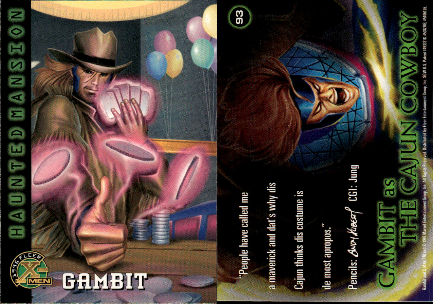 1996 Fleer X-Men #1-100 ~ Choose Your Card