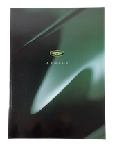 Bentley Arnage Official Brochure Luxury Catalogue Collectible Car
