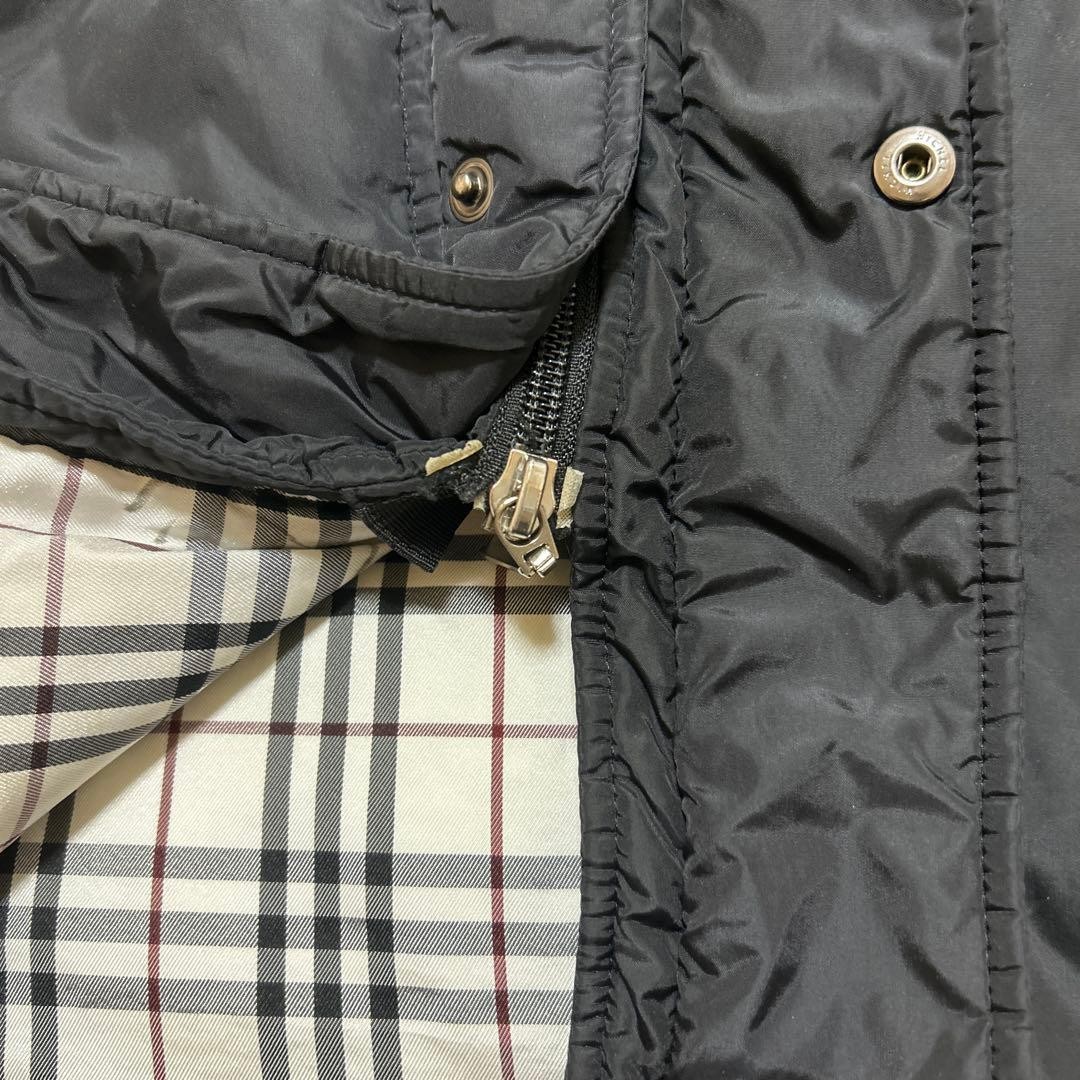 Burberry Black Label Men's Down Coat L Size Used Warm Lightweight thumbnail 6