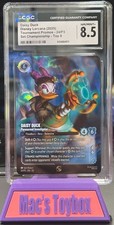 LORCANA EN 24/P3-PROMO DAISY DUCK PARANORMAL INVESTIGATOR CGC 8.5 NM/Mint 
