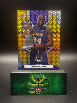 2021-22 Panini Mosaic Basketball Shaquille O'Neal #297 Gold 05/10