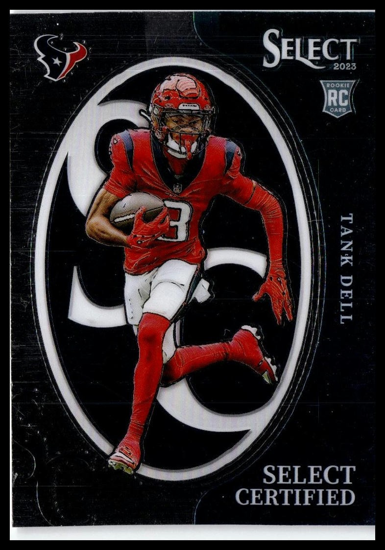 2023 Panini Select #CRO-NTD Tank Dell Select Certified Rookies
